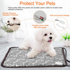 Pet Heating Pad Dog Cat Electric Heating Mat Waterproof Adjustable Warming Blanket