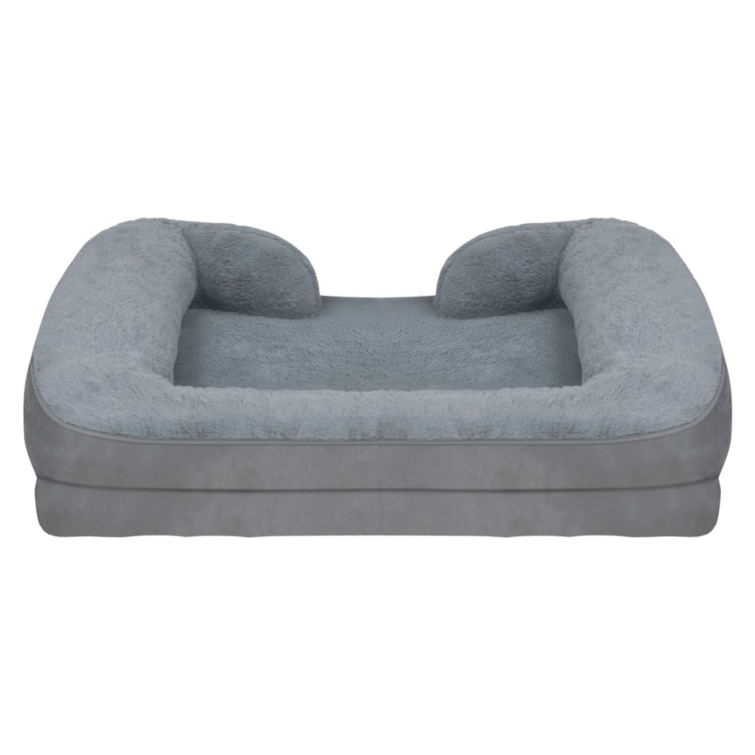 Pet Dog Bed Soft Warm Plush Puppy Cat Bed Cozy Nest Sofa Non-Slip Bed Cushion Mat Removable Washable Cover Waterproof Lining For Small Medium Dog