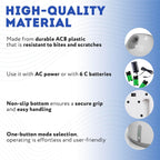 White Automatic Dog Ball Launcher Machine; Automatic Tennis Ball Thrower for Dogs 10.2 x 8.3 x 10.6; ABS Automatic Ball Launcher for Dogs; Pet Ball Launcher with 3 Tennis Balls