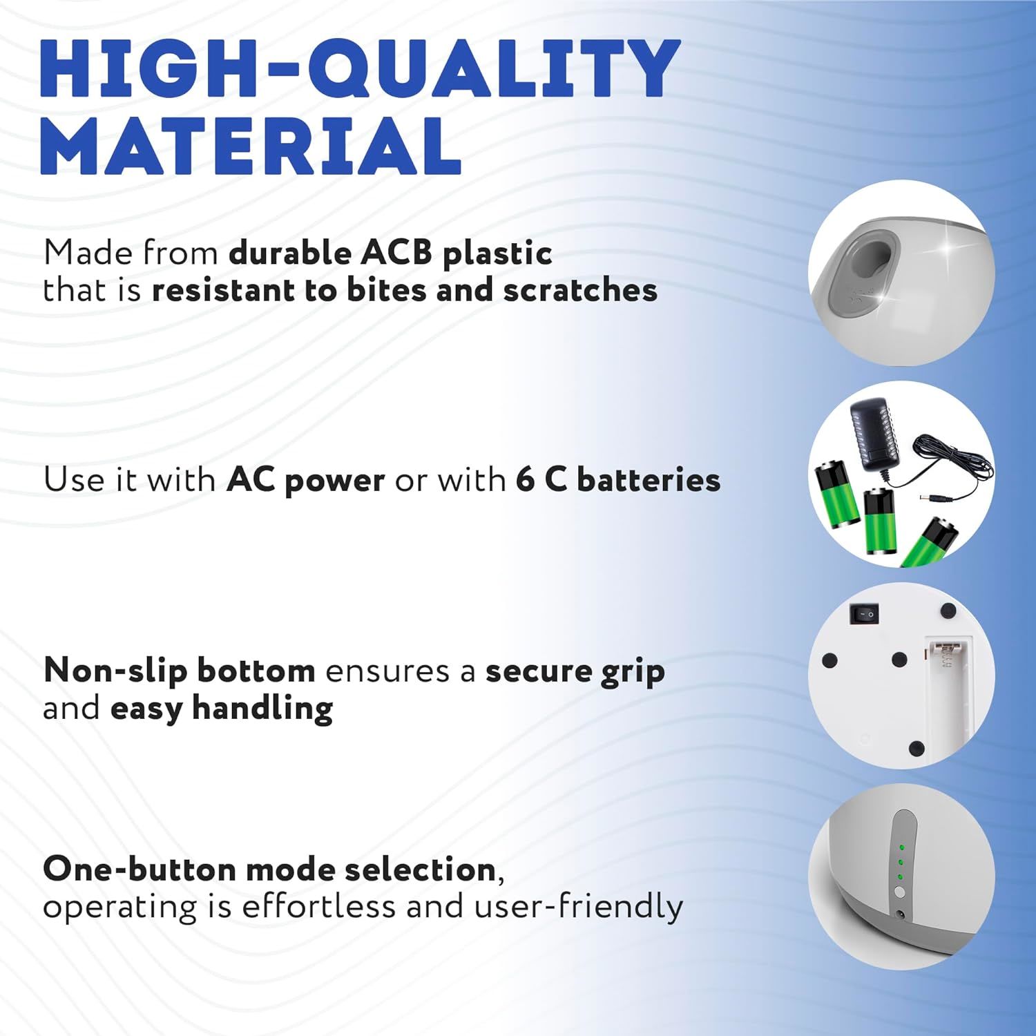 White Automatic Dog Ball Launcher Machine; Automatic Tennis Ball Thrower for Dogs 10.2 x 8.3 x 10.6; ABS Automatic Ball Launcher for Dogs; Pet Ball Launcher with 3 Tennis Balls