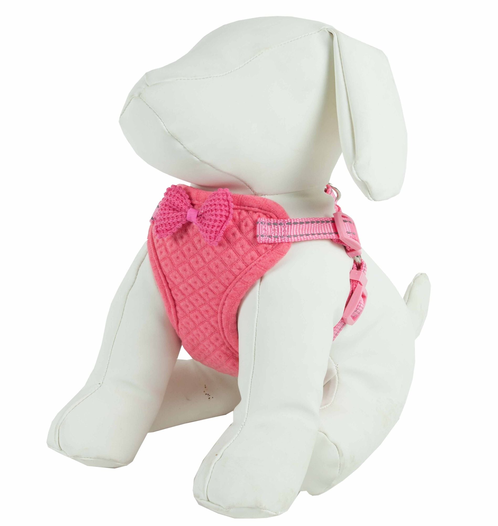 Pet Life 'Flam-Bowyant' Mesh Reversible And Breathable Adjustable Dog Harness W/ Designer Bowtie