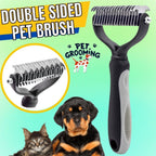 Pet Deshedding Brush Dog Cat Hair Remover Mitt Massage Brush Grooming Brush Comb