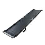 Folding Pet Ramp, Portable Lightweight Dog and Cat Ramp, Great for Cars, Trucks and SUVs, Black