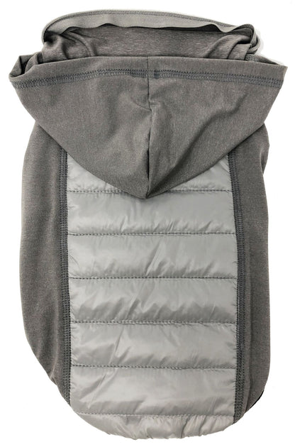 Pet Life 'Apex' Lightweight Hybrid 4-Season Stretch and Quick-Dry Dog Coat w/ Pop out Hood