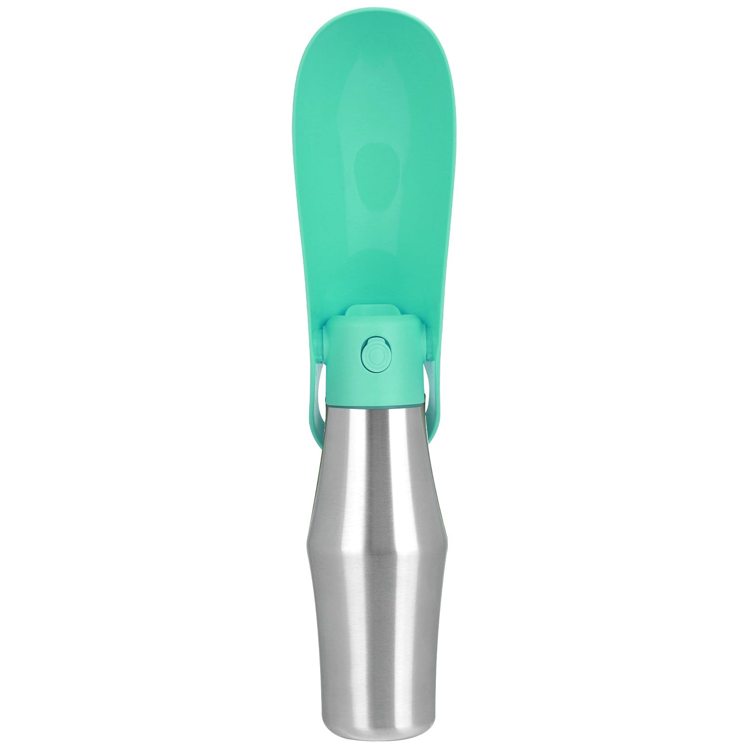 25OZ Portable Dog Water Bottle Foldable Stainless Steel Water Dispenser Leak-Proof Design for Dog Walking Traveling Hiking Outdoor Activities