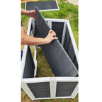 40.55" Wooden Folding Dog House,Outdoor Waterproof Dog Cage,Indoor Solid Wood Outside Dog Shelter Kennel Easy to Assemble