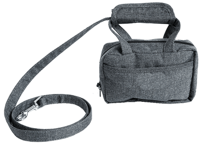 Pet Life 'Posh Walk' Purse Dog Leash, Accessory Holder and Waste Bag Dispenser